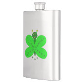 Saitn Patrick's Day Butterfly Flask Flachmann (Links)