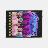 Saja Boys offiziell lizenziert Fleecedecke (Vorderseite (Horizontal))