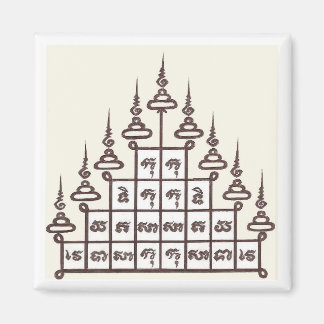 Sak Yant Kühlschrankmagnet