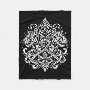 Sak Yant Muay Thai Mixed Martial Arts Tattoo Twin  Fleecedecke