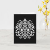 Sak Yant Muay Thai Mixed Martial Arts Tattoo Twin  Karte (Gelbe Blume)