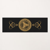 Sak Yant Yantra Yoga Mat Yogamatte (Rückseite (Horizontal))