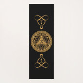 Sak Yant Yantra Yoga Mat Yogamatte (Rückseite)