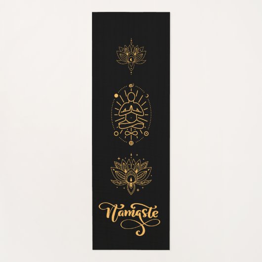 Sak Yant Yantra Yoga Mat Yogamatte (Vorderseite)