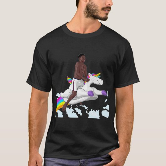 Saka Unicorn Bukayo Saka Unicorn retro T-Shirt (Vorderseite)