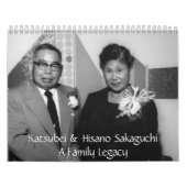 Sakaguchi Familien-Kalender 2012 Kalender (Titelbild)