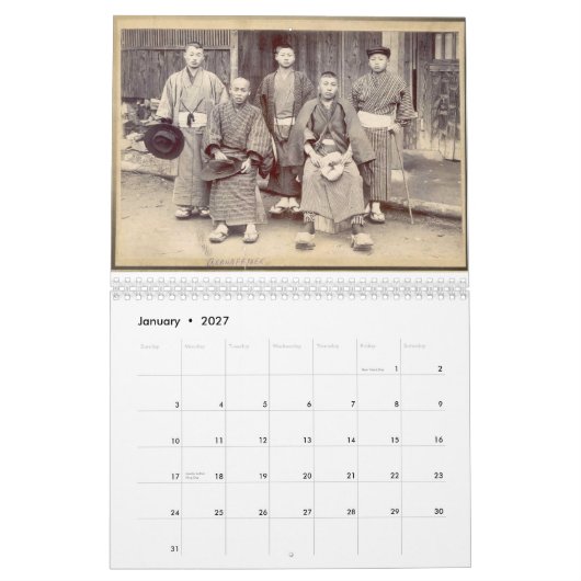 Sakaguchi Familien-Kalender 2012 Kalender (Jan 2027)