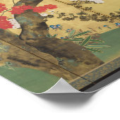 Sakai Hōitsu Screen - Kirsche und Ahornbäume Poster (Ecke)