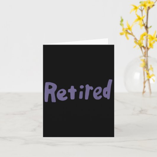 Sakamoto Retired Nk Meme Karte (Gelbe Blume)