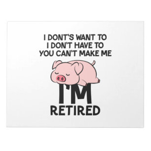 Sakarismus des lustigen Sprichworts Notizblock