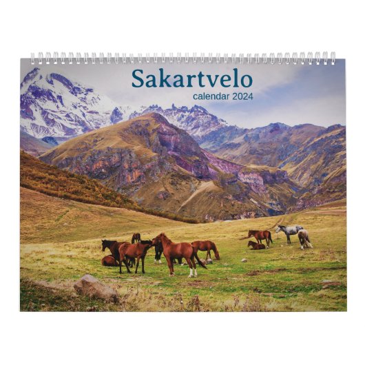 Sakartvelo Georgia Kalender (Titelbild)