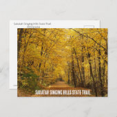 Sakatah Singing Hills Staat Parco Civico-Ciani Postkarte (Vorne/Hinten)