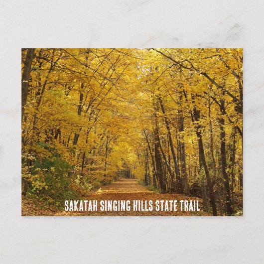 Sakatah Singing Hills Staat Parco Civico-Ciani Postkarte (Vorderseite)