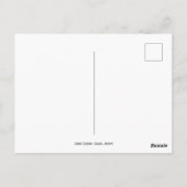 Sake Cask: Saijo, Japan Postkarte (Rückseite)