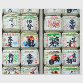Sake-Checks von Ise Shrine, Japan  Geschenkpapier (Flach)