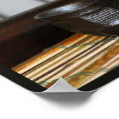 Sake Cups und Carafe Print Poster (Ecke)