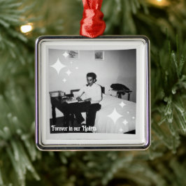 Sake, für immer in unserem Herzen Ornament Aus Metall