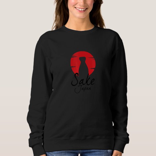 Sake Japan Modern Japanese designs 1 Sweatshirt (Vorderseite)
