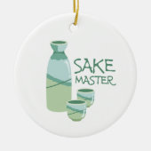 Sake Master Keramik Ornament (Vorne)