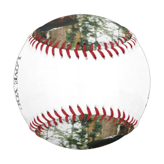 Sake Sport Vatertag Personalisiert Baseball (Rückseite)