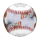 Sake Sport Vatertag Personalisiert Baseball (Vorderseite)