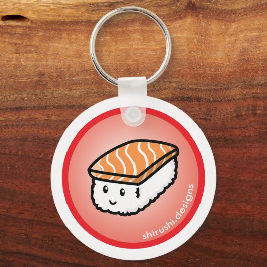Sake Sushi Schlüsselanhänger (Vorderseite)