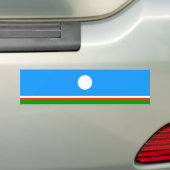 Sakha Flag Autoaufkleber (Auf Auto)