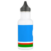 Sakha Flag Edelstahlflasche (Links)