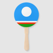 Sakha Flag Fächer (Rückseite)