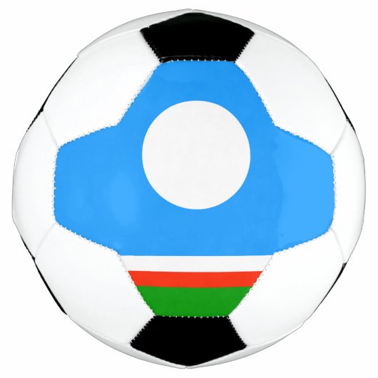 Sakha Flag Fußball (Vorderseite)