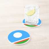 Sakha Flag Getränkeuntersetzer (Seite)