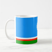 Sakha Flag Kaffeetasse (Links)
