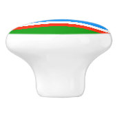 Sakha Flag Keramikknauf (Seitenansicht)