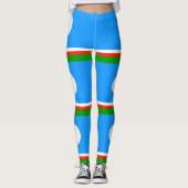 Sakha Flag Leggings (Vorderseite)