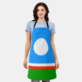 Sakha Flag Schürze (Getragen)