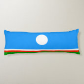 Sakha Flag Seitenschläferkissen (Rückseite)