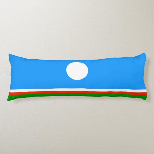 Sakha Flag Seitenschläferkissen (Vorderseite)