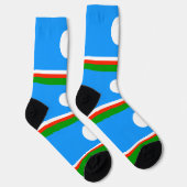 Sakha Flag Socken (Rechts)