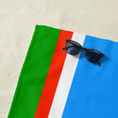 Sakha Flag Strandtuch (Beispiel)