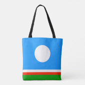 Sakha Flag Tasche (Rückseite)