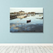 Sakonnet Point, Little Compton, RI Leinwanddruck (Insitu (Holzboden))