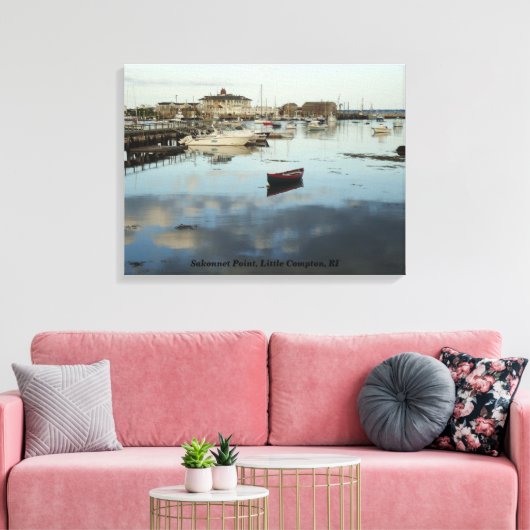 Sakonnet Point, Little Compton, RI Leinwanddruck (Insitu (Wohnzimmer))