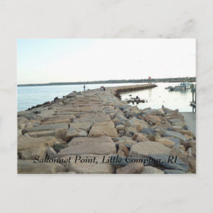 Sakonnet Point, Little Compton, RI Postkarte