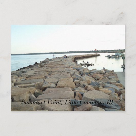 Sakonnet Point, Little Compton, RI Postkarte (Vorderseite)