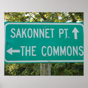 Sakonnet Point, The Commons - Little Compton, RI Poster