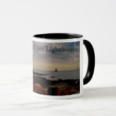 Sakonnet Punkt-Leuchtturm, Sakonnet Punkt-Licht… Tasse (VorderseiteRechts)