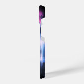 Sakora tree-Moonlit Waterfall with Cherr-pink iPhone Hülle (Linke Seite)