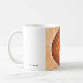 Sakrale Chakra Mandala-Tasse Kaffeetasse (Links)
