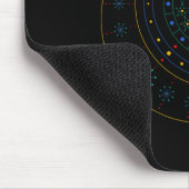 Sakrale Geometrie-Shirt Mousepad (Ecke)