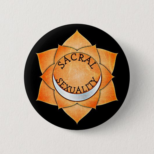 SAKRALER KNOPF DES SEXUALITÄT-CHI-CHAKRA BUTTON (Vorderseite)